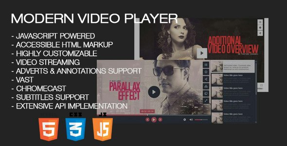 Modern Video Player for WordPress v10.21（独家免授权）插图