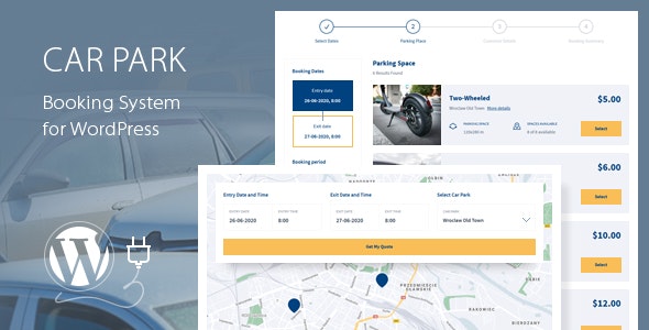 Car Park Booking System for WordPress v2.5插图