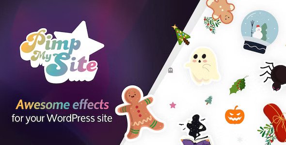 Pimp my Site v1.3.0 – Holiday, Weather & Festive Effects to Pimp your WordPress Site