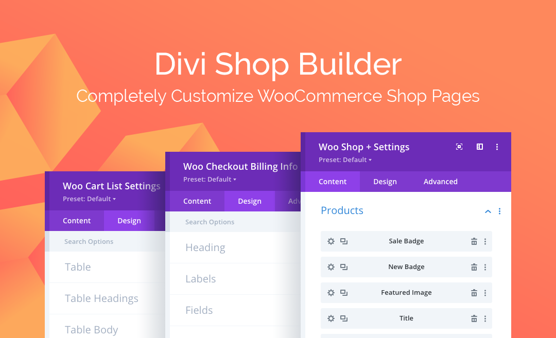 Divi Shop Builder For WooCommerce v2.0.15插图