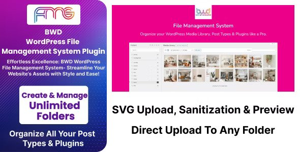 BWD WordPress File Management System v1.0插图