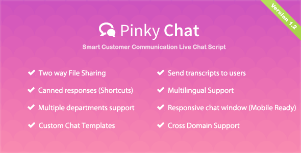 Pinky Chat v1.6 - 实时聊天支持源码