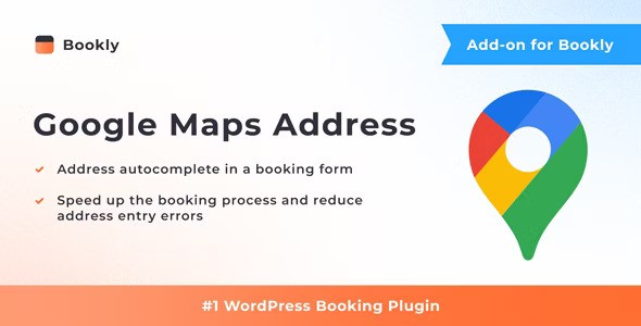 Bookly Google Maps Address (Add-on) v1.9