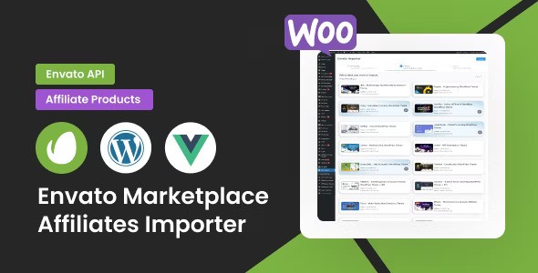 WooCommerce Envato Affiliates Importer v1.0.1插图