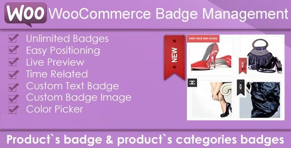 WooCommerce Products Badge Management v5.1插图