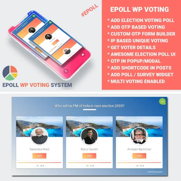 WP Poll Survey & Voting System - ePoll PRO v3.1插图