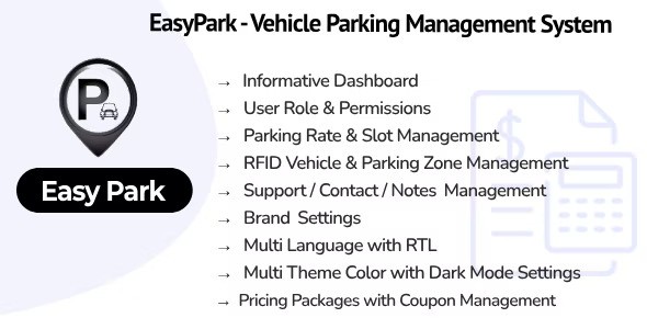 EasyPark SaaS v1.4 – 车辆停车管理系统插图