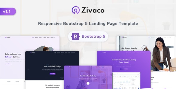 ZIVACO V1.1 - RESPONSIVE BOOTSTRAP 5 LANDING PAGE TEMPLATE