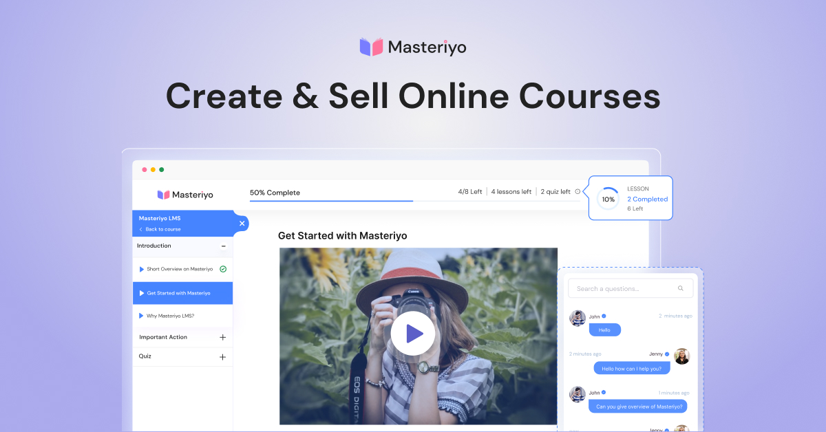 Masteriyo PRO v2.14.2 - LMS for WordPress