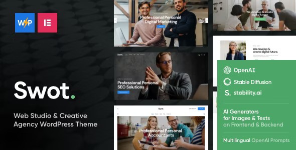 Swot v1.0 – Digital Agency Business & Corporate WordPress Theme插图