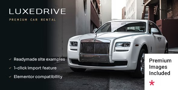 LuxeDrive v1.0 – 豪华轿车和汽车租赁主题插图