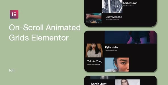 On-Scroll Animated Grid for Elementor v1.0.1插图