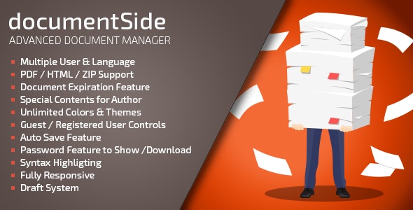 documentSide PHP Document & Guide Manager v2.1 - PHP文档和指南管理源码插图