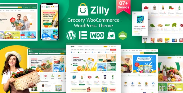 Zilly v1.9  - Grocery Store WooCommerce WordPress Theme