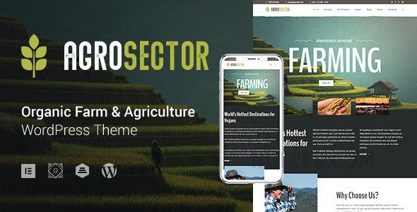 Agrosector v1.5.2 – WordPress农业和有机食品插图