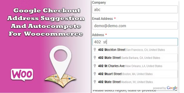 Google Checkout Address Suggestion And Autocomplete For WooCommerce v2.8插图