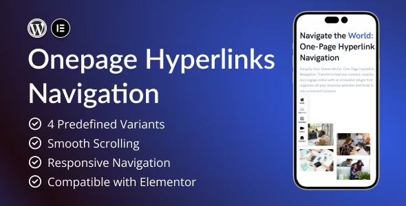 OnePage Hyperlinks Navigation v1.0插图