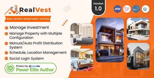 RealVest v2.1 - Real Estate Investment System插图