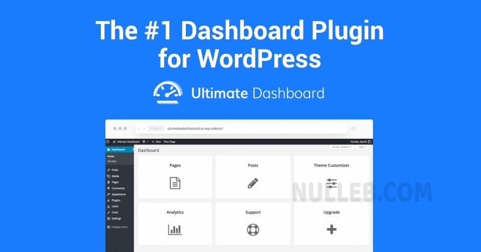 Ultimate Dashboad Pro v3.9 – 自定义 WordPress 仪表板插件插图