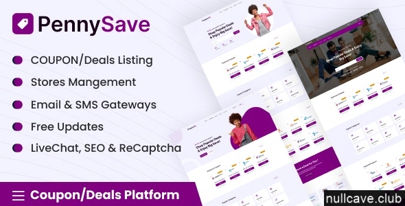 PennySave v2.0 - Coupon/Deals Platform插图