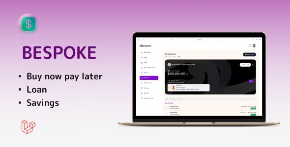 Bespoke v1.0.0 – 金融解决方案平台插图