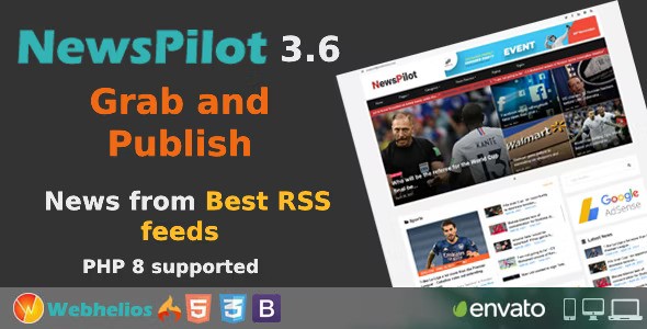 NewsPilot v3.6 – 自动新闻聚合器php源码插图