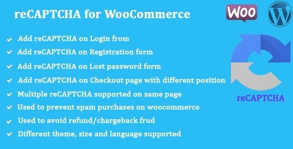 reCAPTCHA for WooCommerce v1.2.2插图