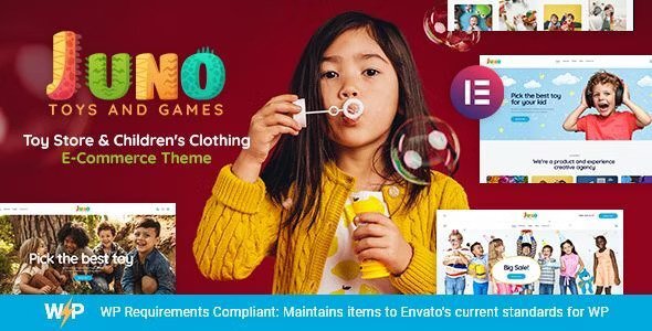 Juno v2.19 – Kids Toys & Games Store WordPress Theme插图