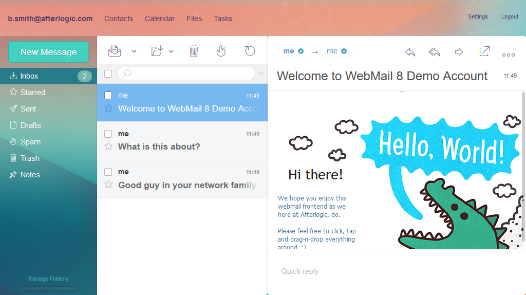 Afterlogic WebMail Pro System v9.7.8插图