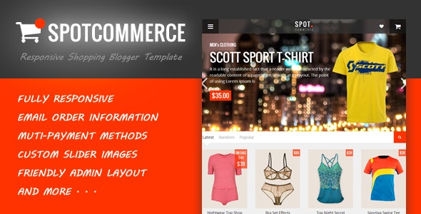 Spotcommerce V2.3.7 - Blogger Shopping Template