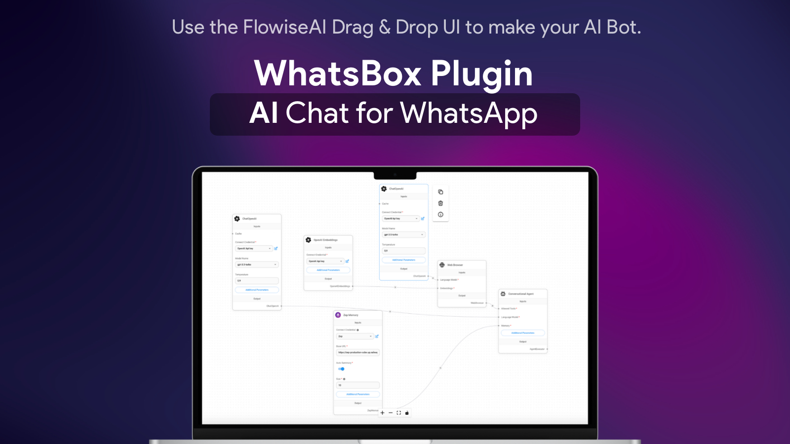 VoiceFlow AI agent for WhatsApp v1.2 - Plugin for WhatsBox