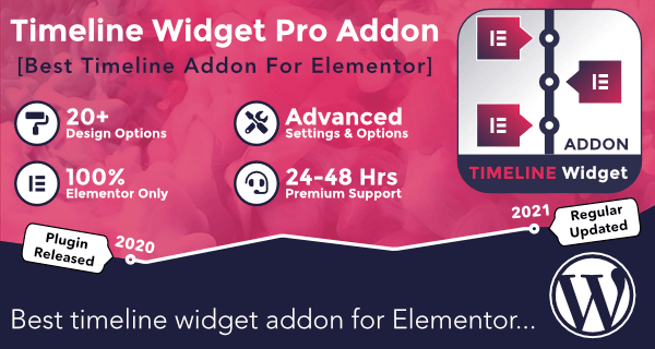 Timeline Widget Pro For Elementor v2.0.3插图