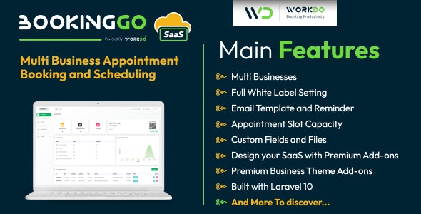 Bookinggo Saas V2.4 - Multi Business Appointment Booking And Scheduling插图