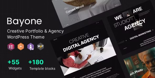 Bayone v1.0.3 – Creative Agency & Portfolio WordPress Theme插图