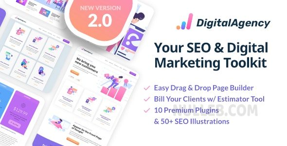 SEO WP v3.3.7 – Digital Marketing Agency WordPress Theme插图