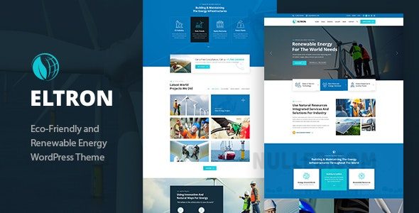 Eltron v2.1 – Solar Energy WordPress Theme插图