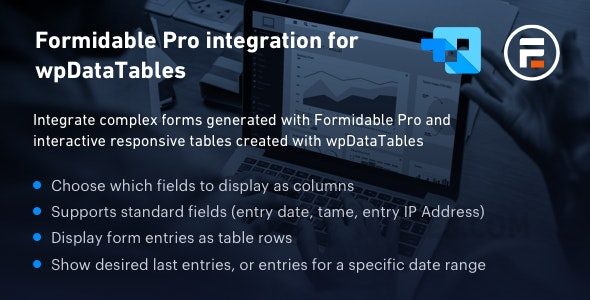 Formidable Forms integration for wpDataTables v1.7.5插图