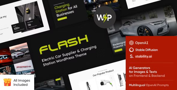 The Flash v1.12 – Electric Car & Charging Station WordPress Theme插图