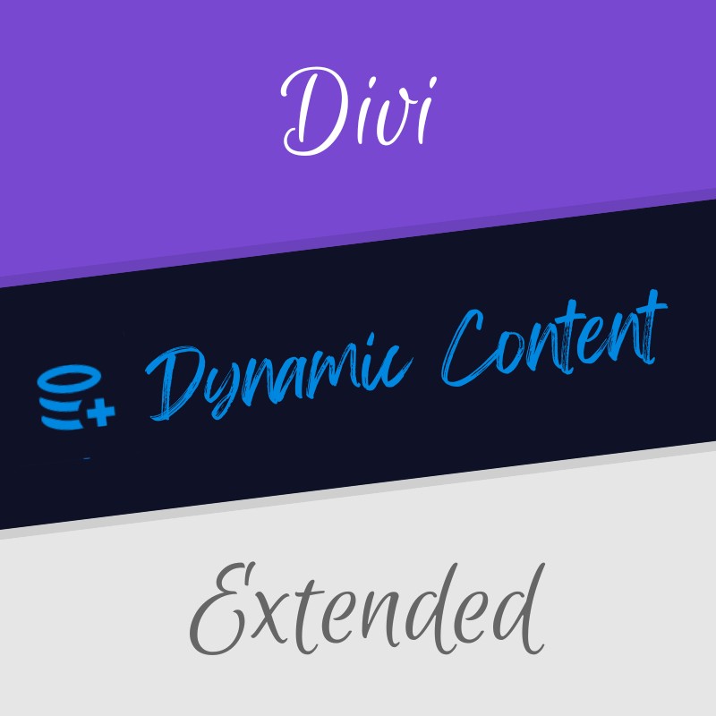 Divi Dynamic Content Extended v1.2.1