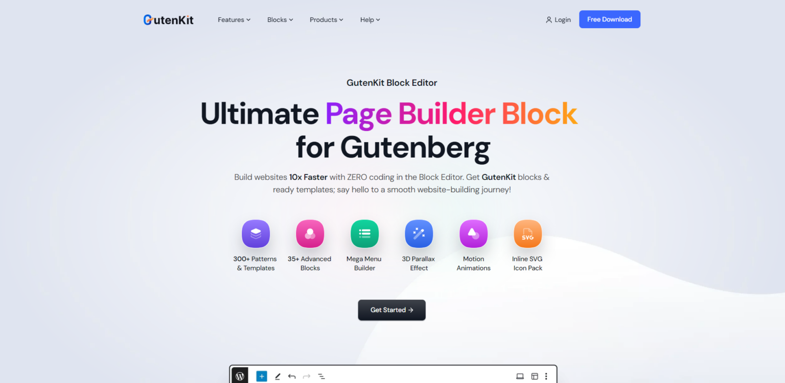 GutenKit Blocks Pro v2.0.1 – Gutenberg Page Builder Blocks