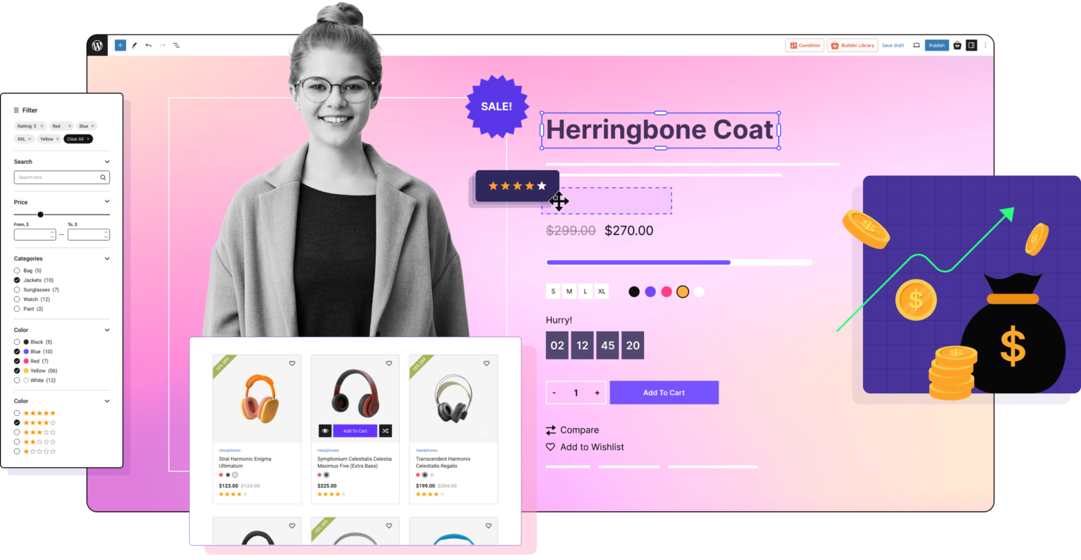 WowStore Pro v2.0.3 – #1 Gutenberg WooCommerce Store Builder