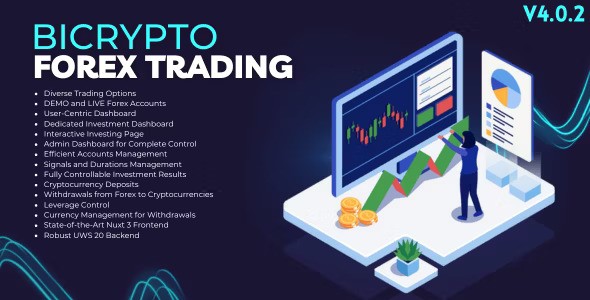 Bicrypto V4.3.8 - Crypto Trading Platform, Exchanges, Kyc, Charting Library, Wallets, Binary Trading, News