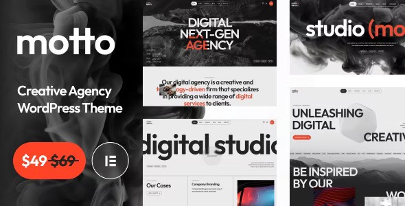 Motto v1.0.3 – Creative Agency & Startup WordPress Theme插图