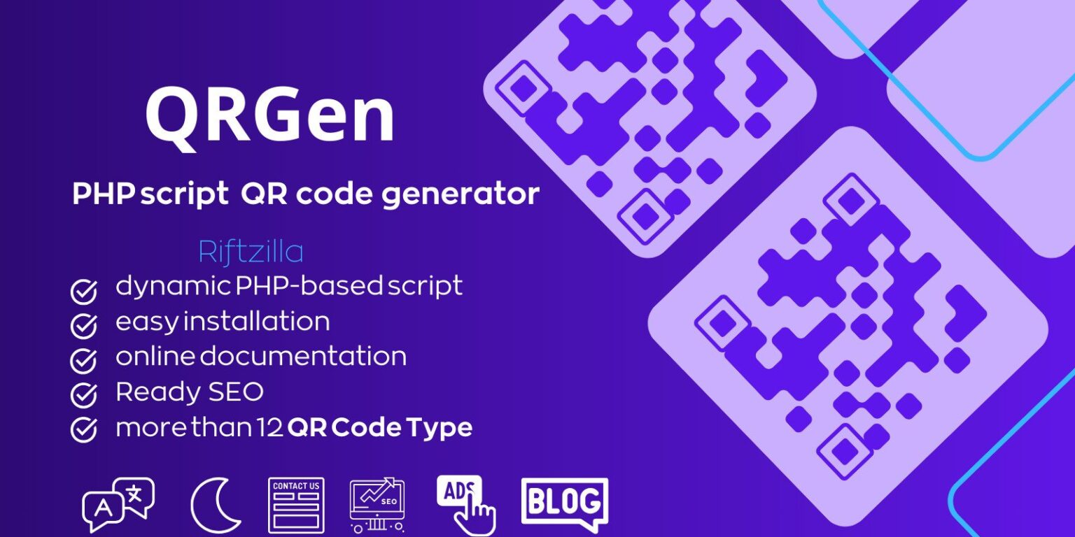 QRGen v1.0 – 强大的 PHP QR 码生成器插图