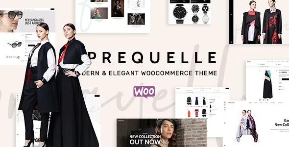 Prequelle v1.9.7 – Elegant and Modern WooCommerce Theme插图