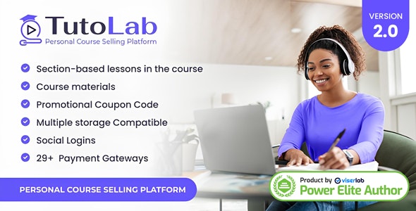 TutoLab v2.0 – Personal Course Selling Platform插图