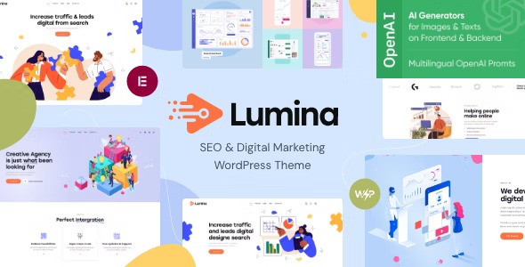 Lumina v1.3 – Creative Agency WordPress Theme