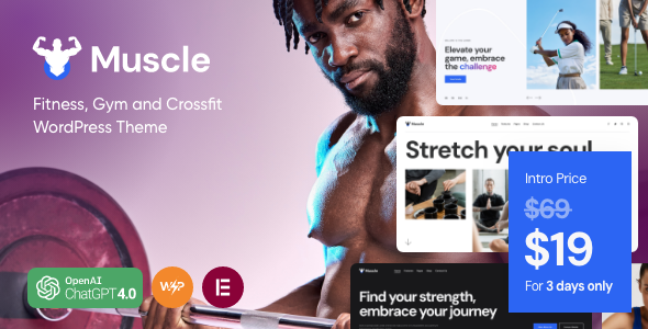 Muscle v1.0 – Sports Center & Solarium WordPress Theme插图