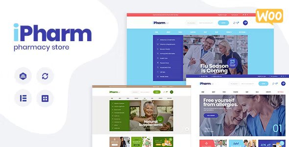 IPharm v1.2.1 – 在线药店和医疗 WordPress 主题