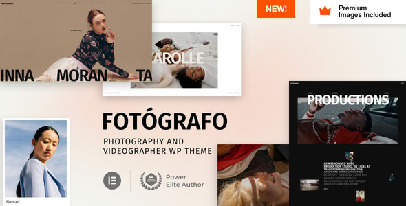 Fotógrafo v1.0 – Photography Videographer WordPress Theme